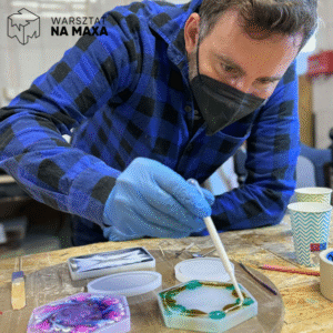 dekoracje z żywicy - podkładki